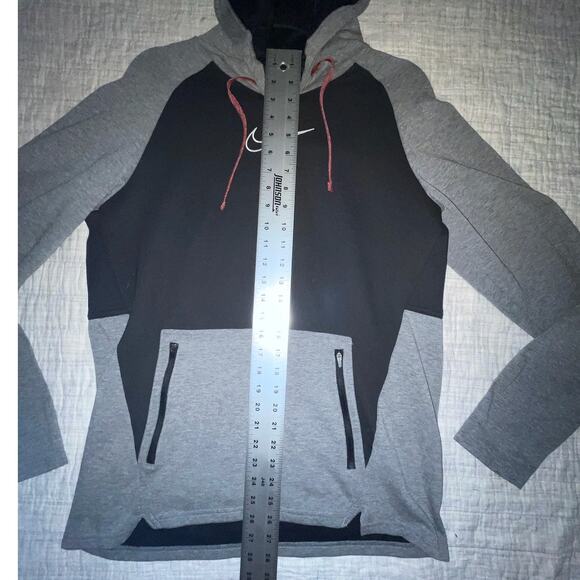 Nike Mens Medium - Thermafit Colorblock Pullover Hoodie - Zippered Pockets - Picture 8 of 10